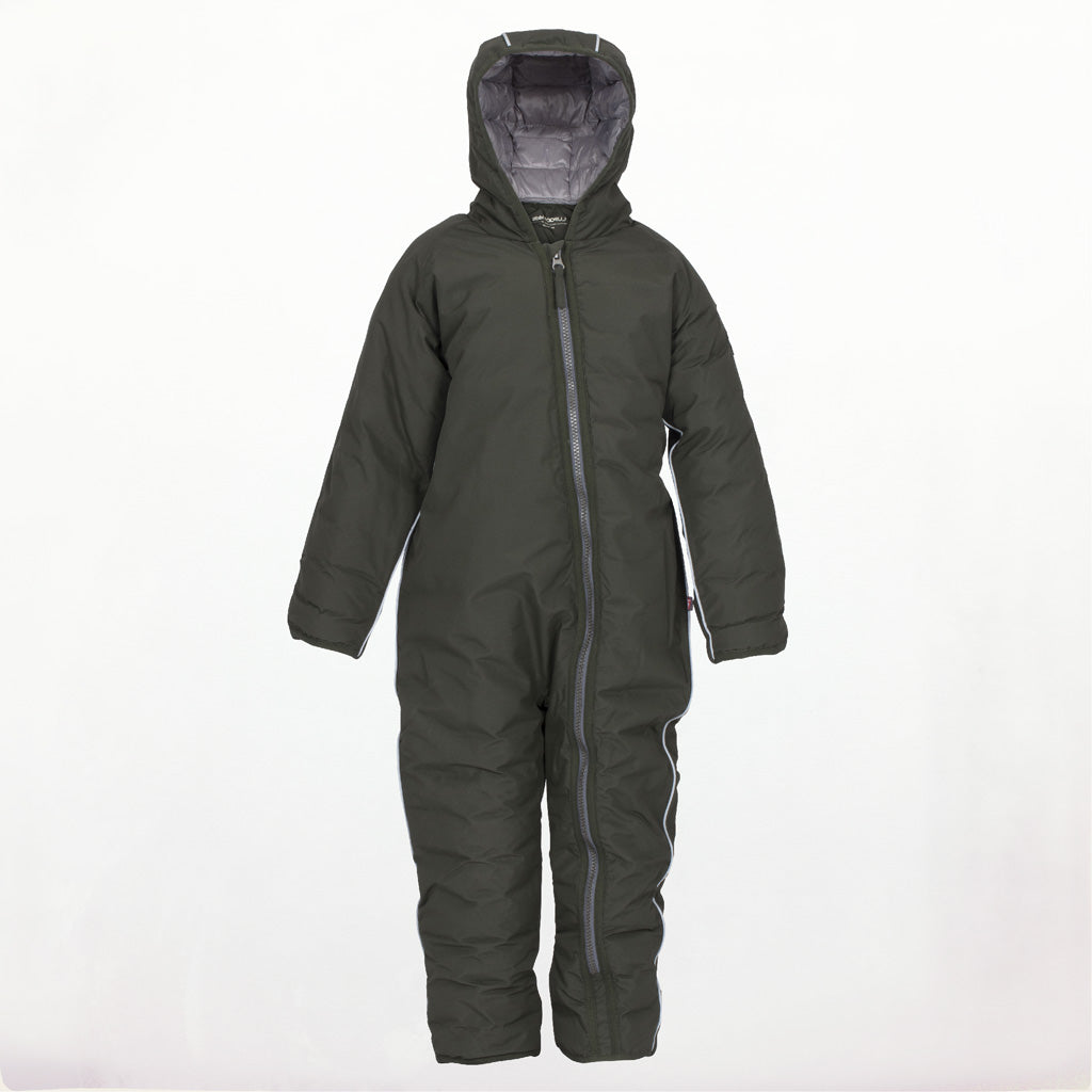 kinder schneeanzug mit handschuhen LUPACO Munich Baby-Schneeanzug „Puddle“ mit 200g Primaloft-Fütterung